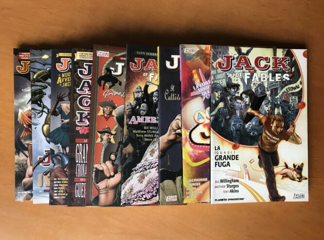 JACK OF FABLES – SERIE COMPLETA DI 9 VOLUMI – Planeta DeAgostini – Vertigo