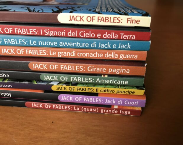 JACK OF FABLES – SERIE COMPLETA DI 9 VOLUMI – Planeta DeAgostini – Vertigo