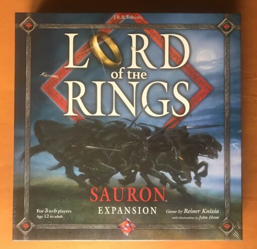 LORD OF THE RINGS: espansione SAURON – Fantasy Flight – 2002 – NUOVO SIGILLATO