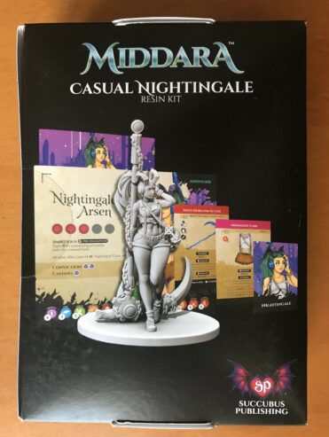 MIDDARA UNINTENTIONAL MALUM: CASUAL NIGHTINGALE RESIN KIT – NUOVO SIGILLATO