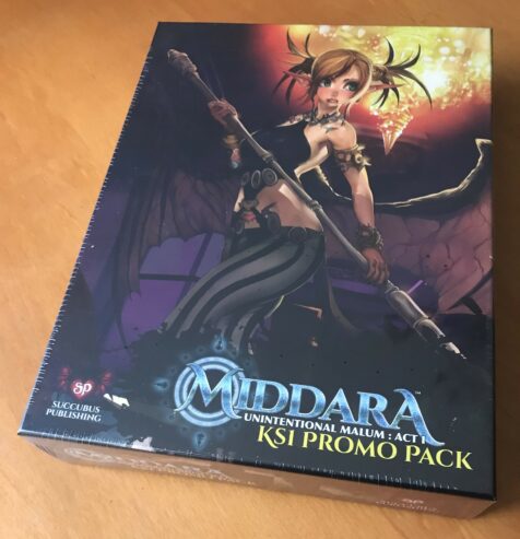 MIDDARA: UNINTENTIONAL MALUM ACT 1 KS1 PROMO PACK – Kickstarter – NUOVO SIGILLATO