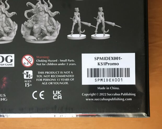 MIDDARA: UNINTENTIONAL MALUM ACT 1 KS1 PROMO PACK – Kickstarter – NUOVO SIGILLATO