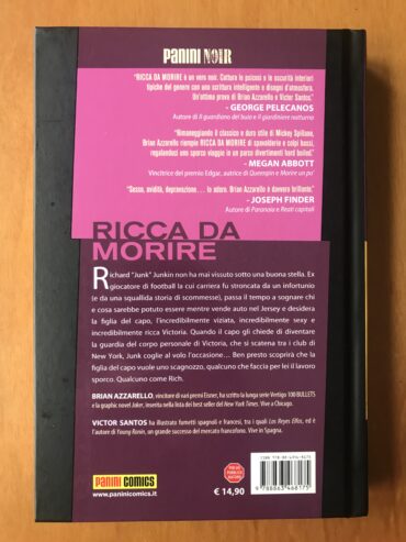 RICCA DA MORIRE – Azzarello / Santos – Panini Comics – Vertigo – 2010