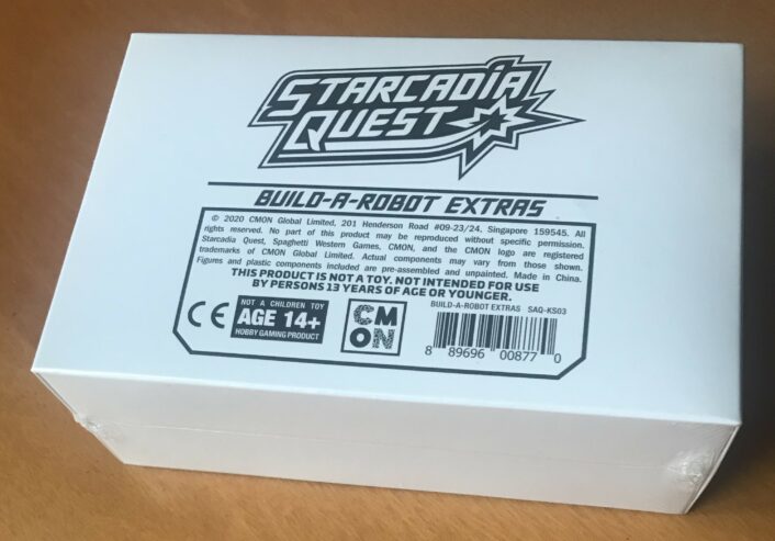 STARCADIA QUEST: BUILD-A-ROBOT EXTRAS PACK – Kickstarter – CMON – NUOVO SIGILLATO – 2020