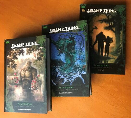 SWAMP THING di ALAN MOORE 3 volumi Absolute / Omnibus – Planeta e Lion (Vertigo)