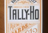 TALLY-HO Embossed finish – Kings Wild Project KWP – Carte da Gioco – NUOVO SIGILLATO