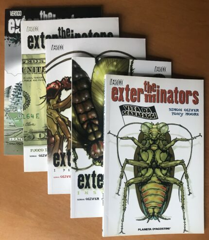 THE EXTERMINATORS – SERIE COMPLETA DI 5 VOLUMI – Planeta DeAgostini – Vertigo – 2008/2009