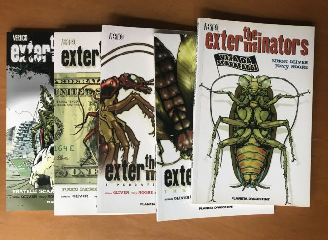 THE EXTERMINATORS – SERIE COMPLETA DI 5 VOLUMI – Planeta DeAgostini – Vertigo – 2008/2009