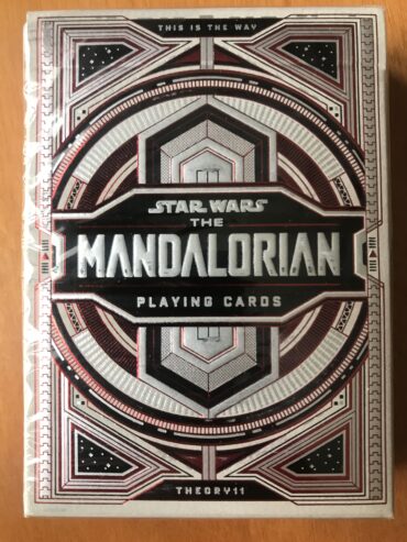 STAR WARS THE MANDALORIAN – Theory11 – Mazzo di carte da gioco – NUOVO SIGILLATO