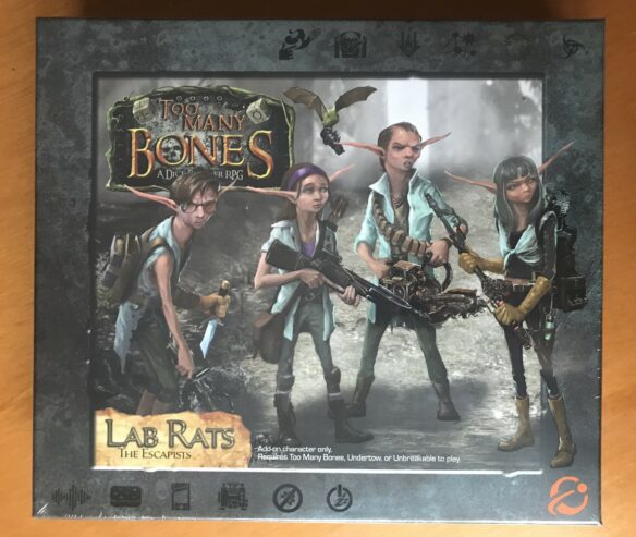 Too Many Bones: Lab Rats (Gearloc) – Chip Theory Games – Nuovo Sigillato