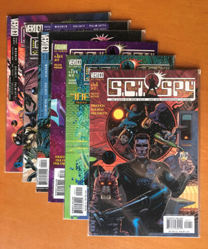 S.C.I. SPY (Sci Spy) 1-6 – Serie completa – Vertigo USA – 2002