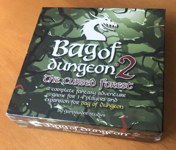 BAG OF DUNGEON 2 – Gioco da tavolo – Gunpowder Studios – NUOVO SIGILLATO