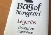 BAG OF DUNGEON LEGENDS: CHARACTER EXPANSION – Gunpowder Studios – NUOVO SIGILLATO