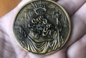 HASTUR – CTHULHU ELDRITCH COIN – MONETA CTHULHU – FATTA A MANO – NUOVA