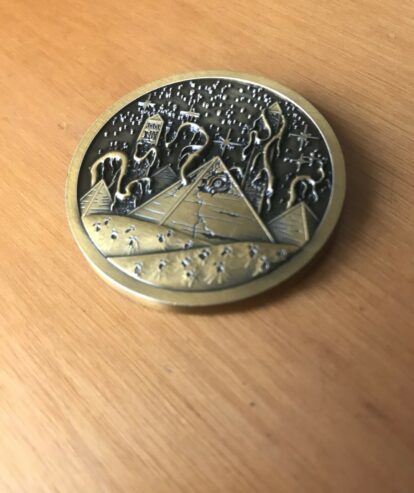 NYARLATHOTEP – CTHULHU ELDRITCH COIN – MONETA CTHULHU – FATTA A MANO – NUOVA