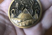 NYARLATHOTEP – CTHULHU ELDRITCH COIN – MONETA CTHULHU – FATTA A MANO – NUOVA