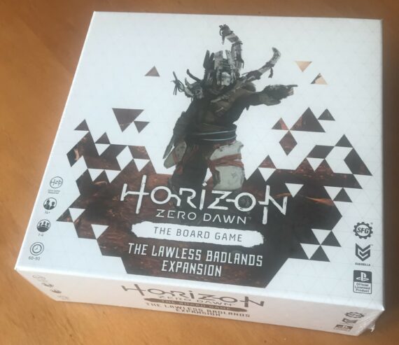 HORIZON ZERO DAWN THE BOARD GAME: THE LAWLESS BADLANDS – Espansione Gioco da Tavolo – NUOVO SIGILLATO