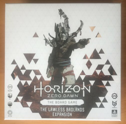 HORIZON ZERO DAWN THE BOARD GAME: THE LAWLESS BADLANDS – Espansione Gioco da Tavolo – NUOVO SIGILLATO