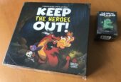 KEEP THE HEROES OUT! + THE DREAMER espansione – Kickstarter – NUOVO SIGILLATO