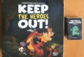 KEEP THE HEROES OUT! + THE DREAMER espansione – Kickstarter – NUOVO SIGILLATO