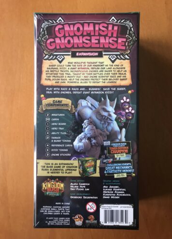 KINGDOM RUSH ELEMENTAL UPRISING: GNOMISH GNONSENSE espansione – NUOVO SIGILLATO