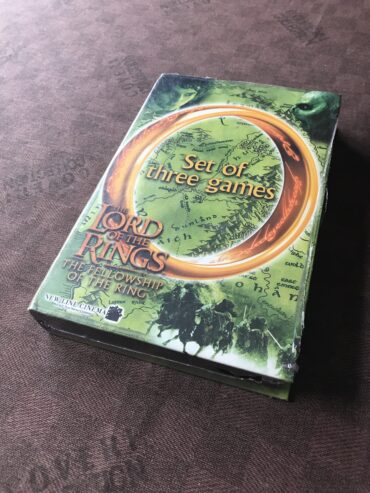 THE LORD OF THE RINGS: SET OF THREE GAMES 3 – Feva Betexa – 2002 – NUOVO SIGILLATO