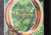 THE LORD OF THE RINGS: SET OF THREE GAMES 3 – Feva Betexa – 2002 – NUOVO SIGILLATO