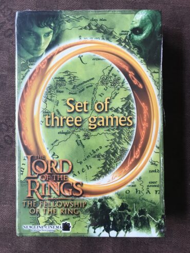 THE LORD OF THE RINGS: SET OF THREE GAMES 3 – Feva Betexa – 2002 – NUOVO SIGILLATO