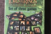 THE LORD OF THE RINGS: SET OF THREE GAMES 3 – Feva Betexa – 2002 – NUOVO SIGILLATO