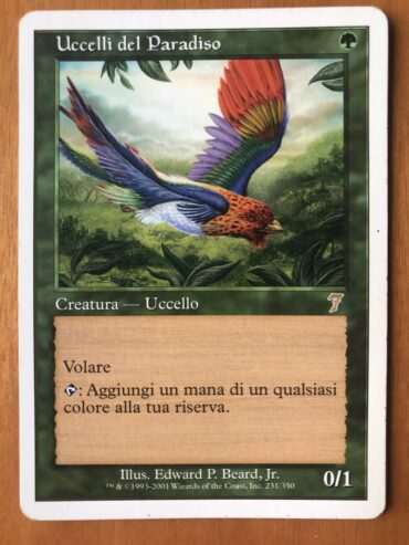 UCCELLI DEL PARADISO – SETTIMA EDIZIONE ITALIANA – MTG MAGIC