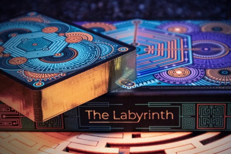 THE LABYRINTH KICKSTARTER EXCLUSIVE GILDED BOX SET – Relentless Venture – NUOVO SIGILLATO