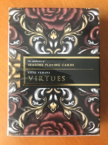 VERANA VIRTUES APOTHECARY COLLECTION Season Playing Cards – Carte da Gioco – NUOVO SIGILLATO