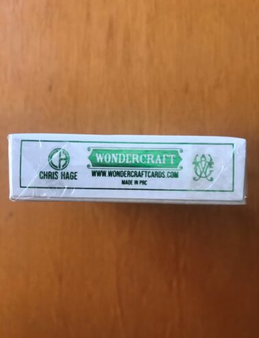 WONDER EMERALD SIGNATURE GILDED LIMITED EDITION – Carte da Gioco – NUOVO SIGILLATO