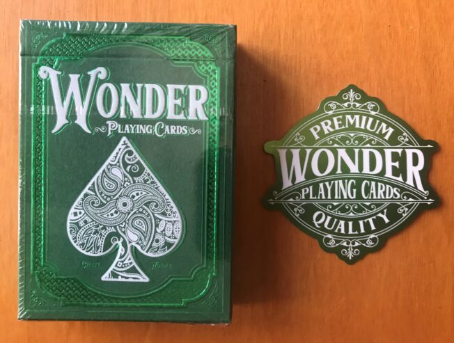 WONDER EMERALD – Carte da Gioco – Wondercraft – NUOVO SIGILLATO