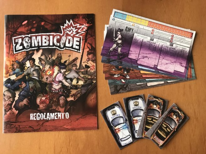 ZOMBICIDE Gioco ITALIANO Prima edizione & Prima stagione Asterion 2012 – RARO!