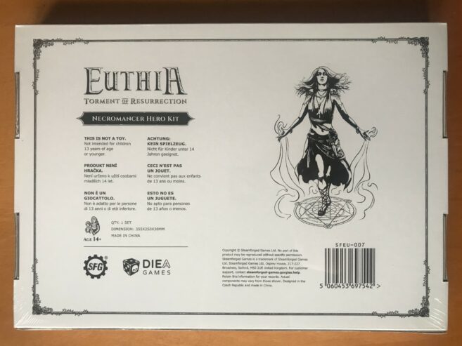 EUTHIA: NECROMANCER HERO KIT – 2024 – NUOVO SIGILLATO