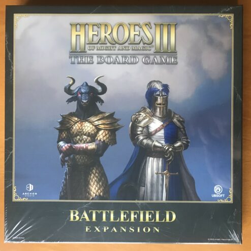 HEROES OF MIGHT & MAGIC III THE BOARD GAME: BATTLEFIELD – NUOVO SIGILLATO