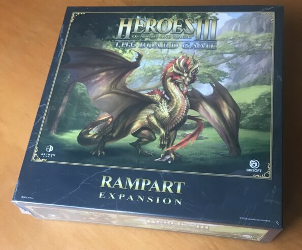 HEROES OF MIGHT & MAGIC III THE BOARD GAME: RAMPART – NUOVO SIGILLATO