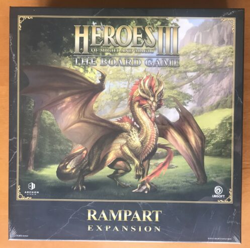 HEROES OF MIGHT & MAGIC III THE BOARD GAME: RAMPART – NUOVO SIGILLATO