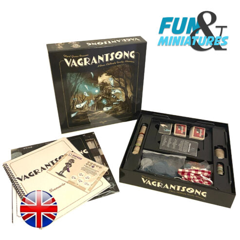 Vagrantsong – Boss Battler Boardgame – PERFECT and SLEEVED