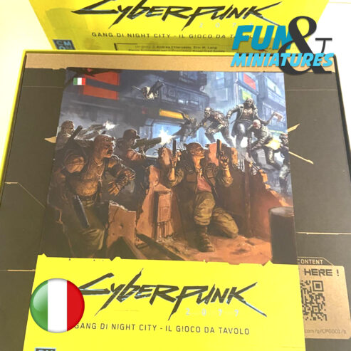 BUNDLE – Cyberpunk 2077 Gangs of night city ITA – Core + Famiglie e Reietti