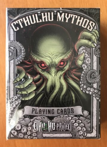 CTHULHU MYTHOS GREEN – Cthulhu Project – Lovecraft – Carte da Gioco – NUOVO SIGILLATO