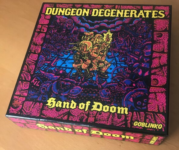 DUNGEON DEGENERATES: HAND OF DOOM – Gioco da tavolo – Goblinko