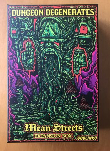 DUNGEON DEGENERATES: MEAN STREETS expansion box – Goblinko – 2019