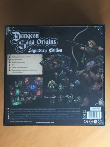 DUNGEON SAGA ORIGINS LEGENDARY EDITION Kickstarter Edizione in ITALIANO – NUOVO