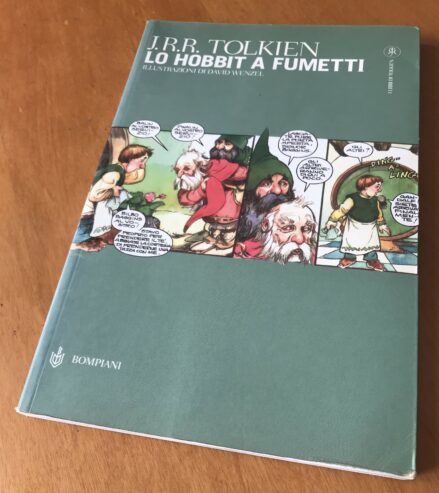 LO HOBBIT A FUMETTI – J.R.R. TOLKIEN – Bompiani – 2000 – Prima edizione