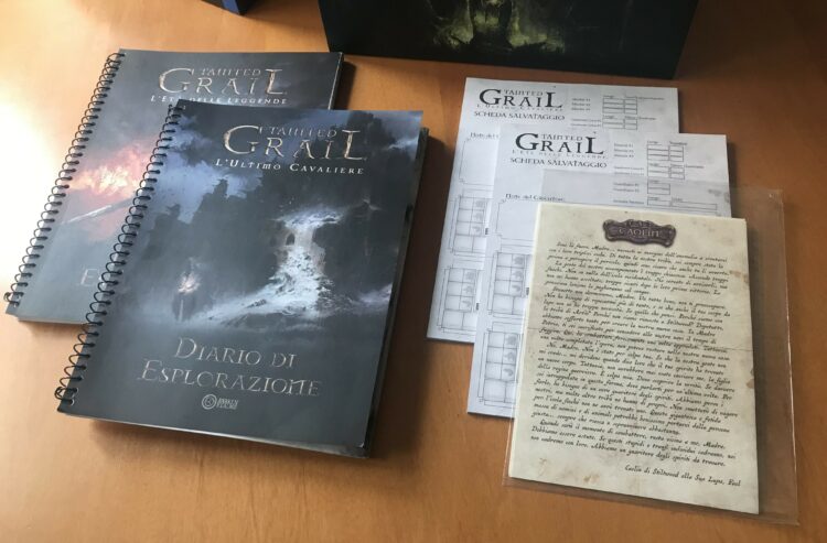 TAINTED GRAIL LA CADUTA DI AVALON: L’Età delle Leggende e L’Ultimo Cavaliere – Kickstarter