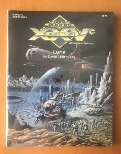 BUCK ROGERS XVVc The 25h Century RPG – Supplemento Espansione Luna – 1991 – NUOVO SIGILLATO