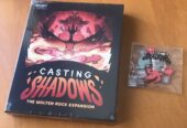 CASTING SHADOWS THE MOLTEN ROCK EXPANSION + MEEPLES – Kickstarter – NUOVO SIGILLATO