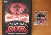 CASTING SHADOWS THE MOLTEN ROCK EXPANSION + MEEPLES – Kickstarter – NUOVO SIGILLATO